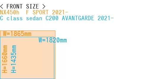 #NX450h+ F SPORT 2021- + C class sedan C200 AVANTGARDE 2021-
